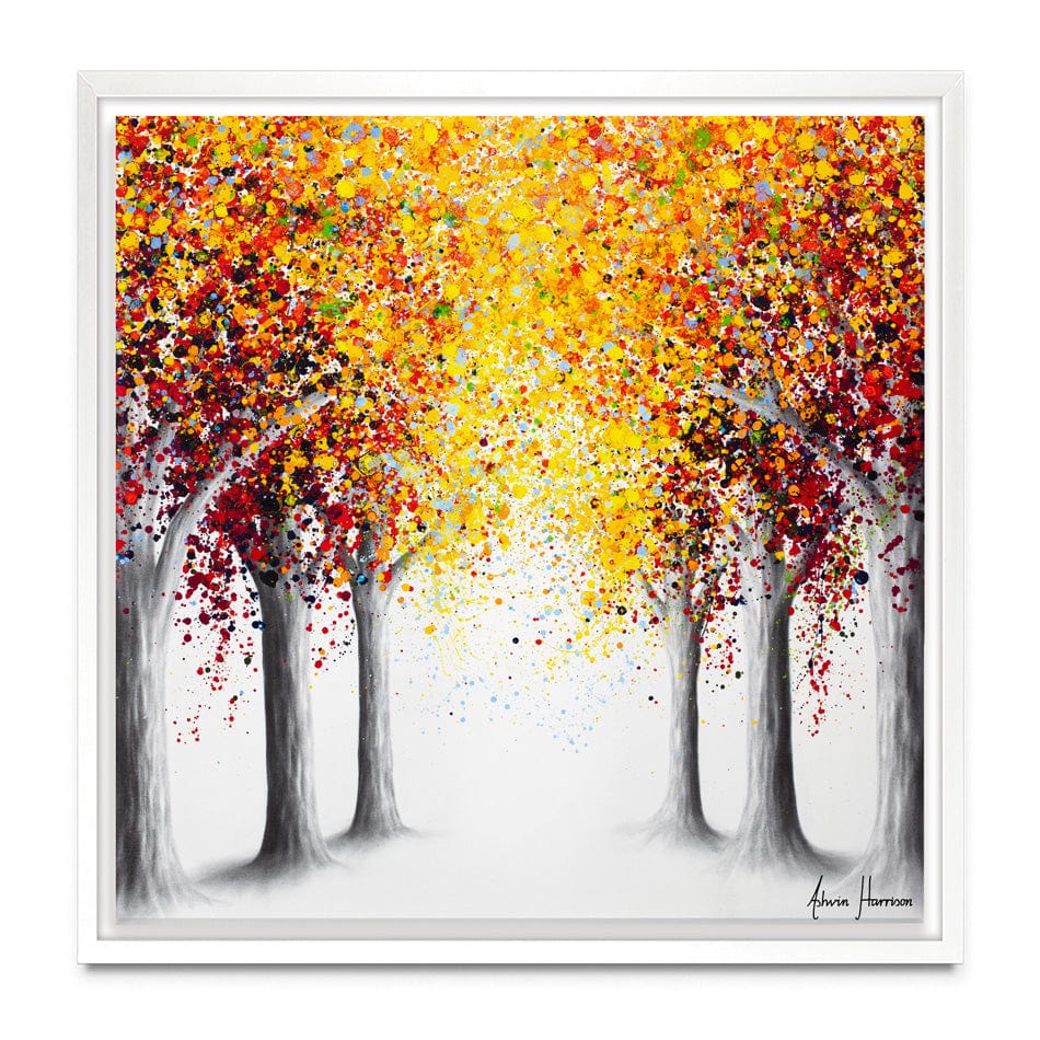 The Journey Continues Square Canvas Print wall art product Ashvin Harrison