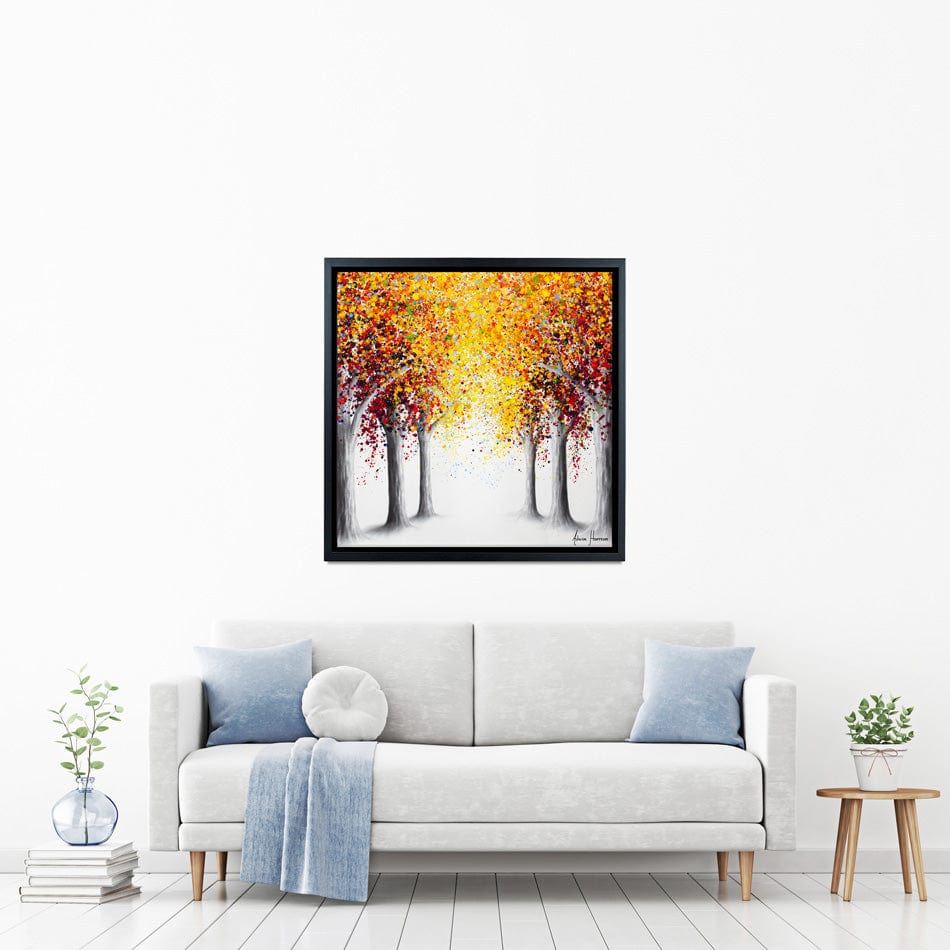The Journey Continues Square Canvas Print wall art product Ashvin Harrison