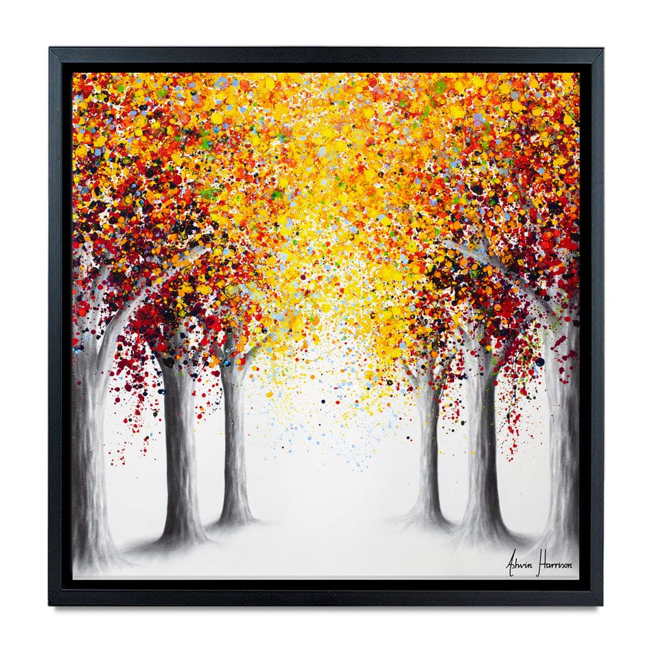 The Journey Continues Square Canvas Print wall art product Ashvin Harrison