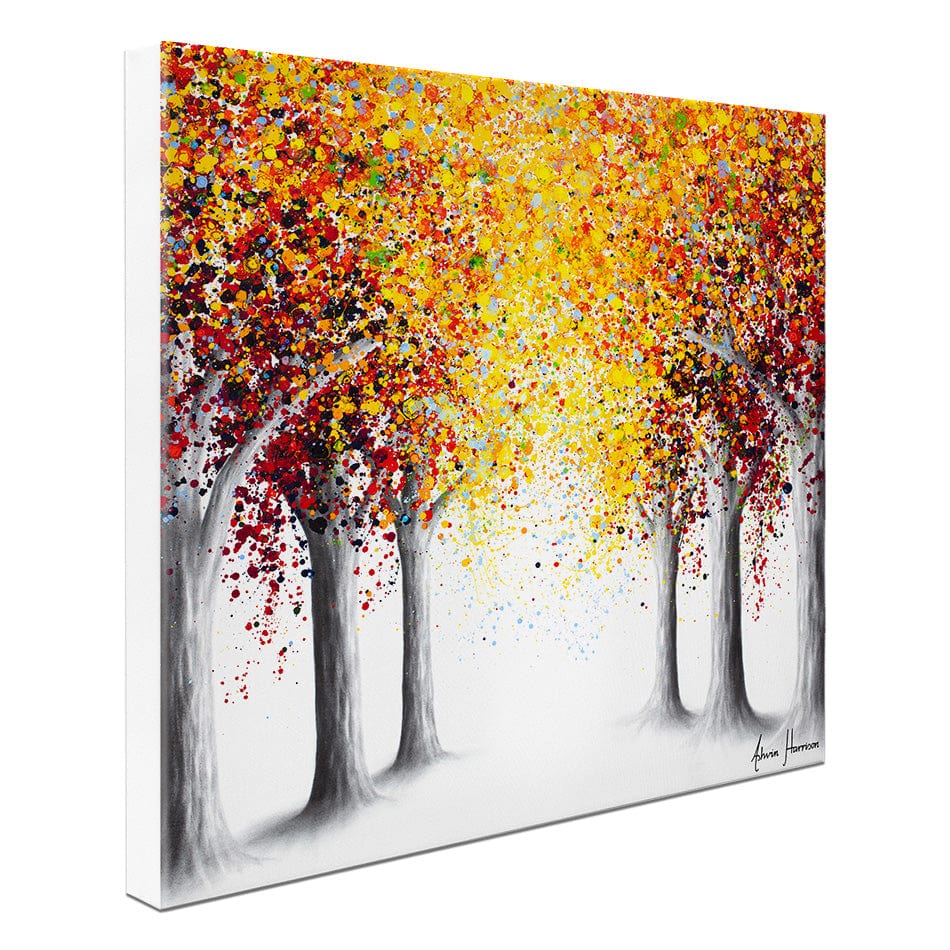 The Journey Continues Square Canvas Print wall art product Ashvin Harrison