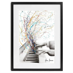 The Keyboard Solo Framed Art Print The Keyboard Solo Framed Art Print wall art product Ashvin Harrison