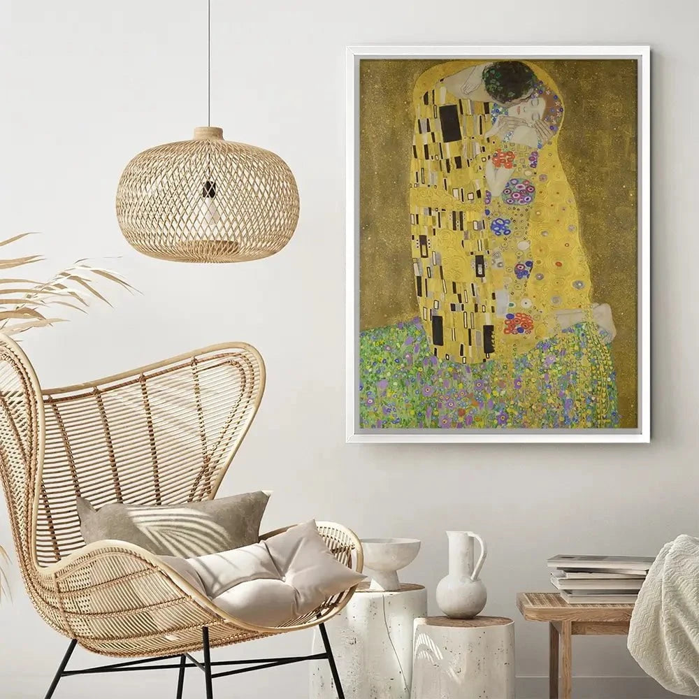 The Kiss Canvas Print The Kiss Canvas Print | The Kiss Canvas Art | The Kiss Canvas Artwork wall art product Gustav Klimt