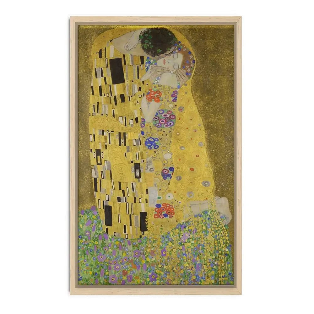 The Kiss Canvas Print The Kiss Canvas Print | The Kiss Canvas Art | The Kiss Canvas Artwork wall art product Gustav Klimt