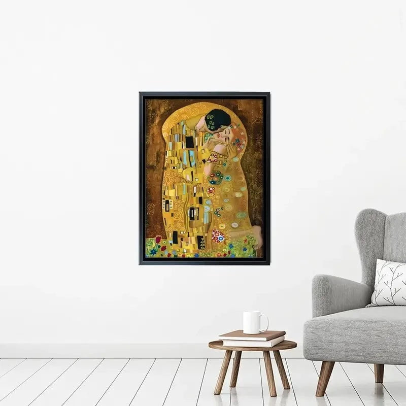 The Kiss Reimagined Canvas Print The Kiss Canvas Print | The Kiss Canvas Art | The Kiss Canvas Artwork wall art product Liliya Kulianionak / Shutterstock