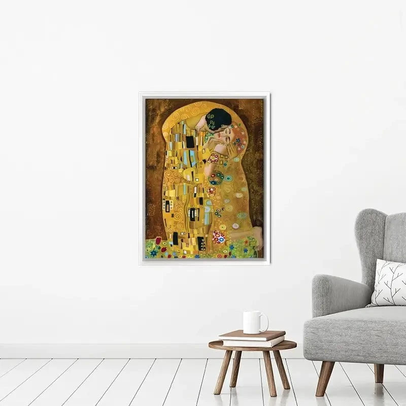 The Kiss Reimagined Canvas Print The Kiss Canvas Print | The Kiss Canvas Art | The Kiss Canvas Artwork wall art product Liliya Kulianionak / Shutterstock