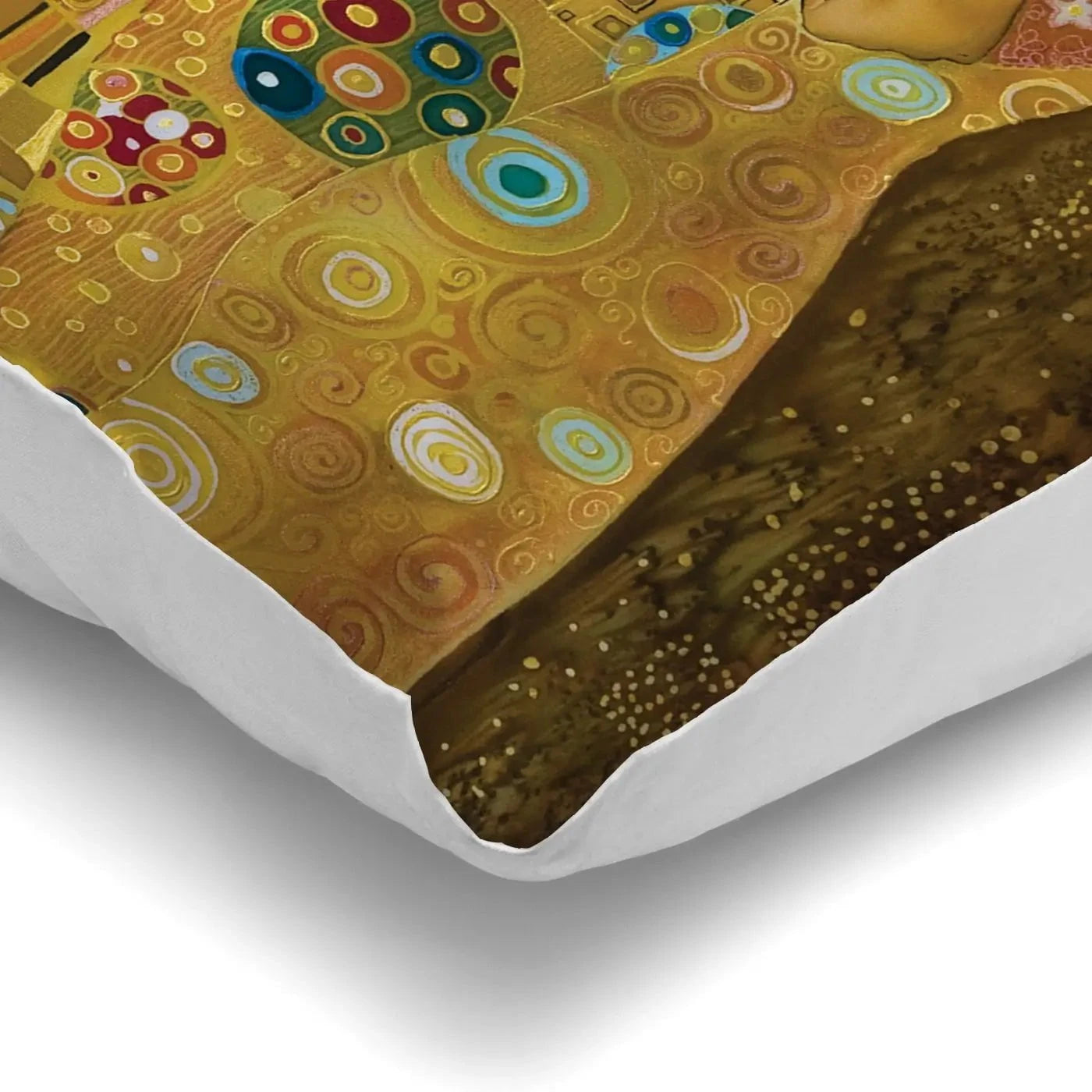 The Kiss Reimagined Cushion The Kiss Reimagined Cushion wall art product Liliya Kulianionak / Shutterstock