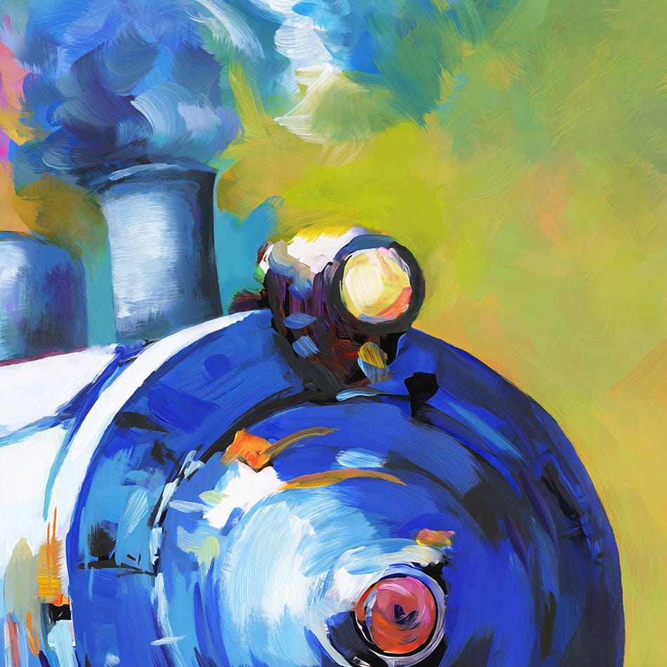 The Last Train Art Print wall art product Leon Devenice