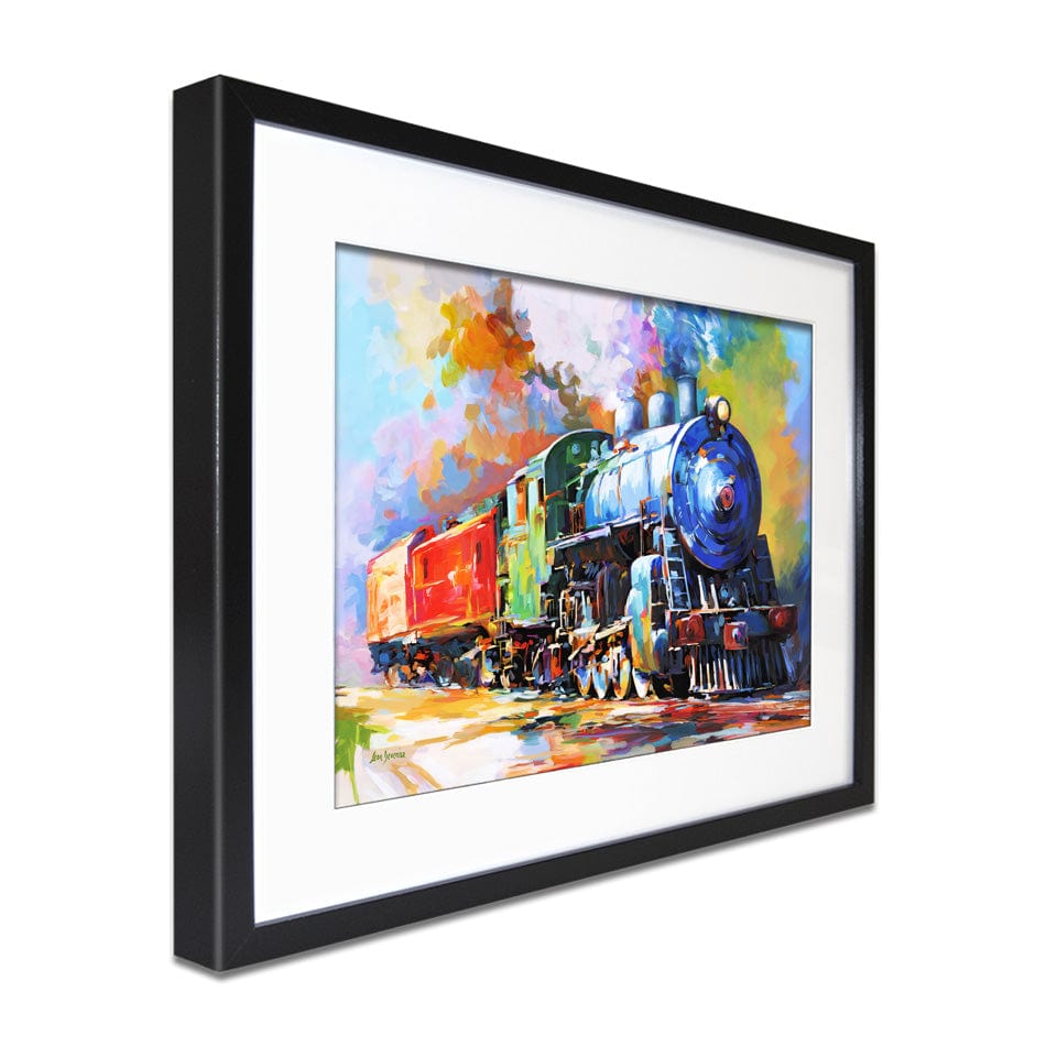 The Last Train Framed Art Print wall art product Leon Devenice