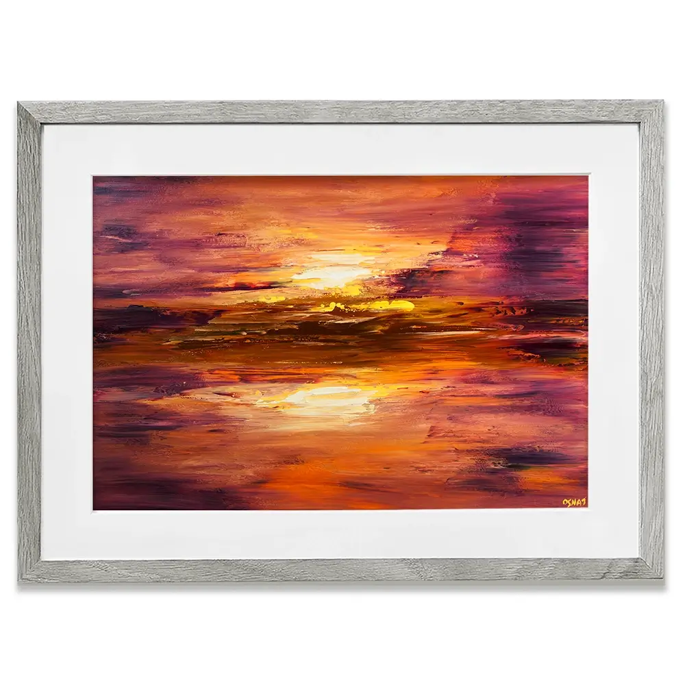 The Light Framed Art Print The Light Framed Art Print wall art product Osnat Tzadok