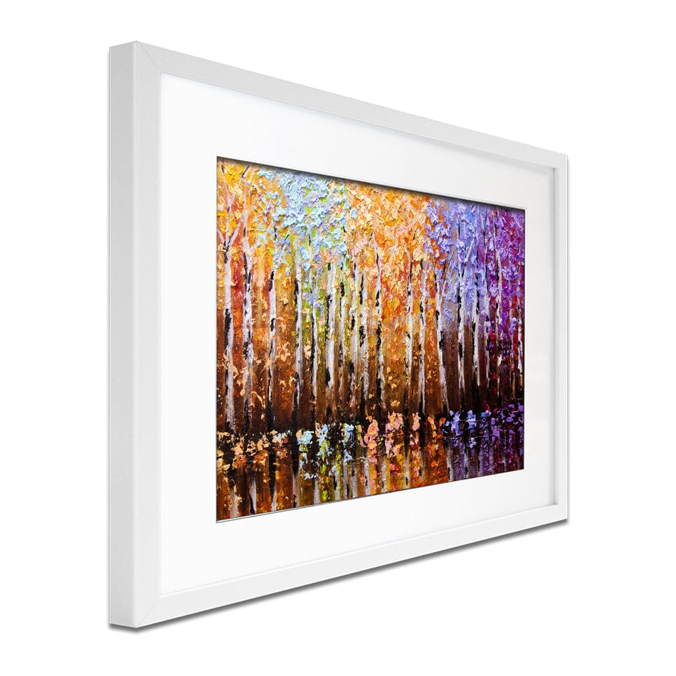 The Magical Forest Framed Art Print wall art product Osnat Tzadok