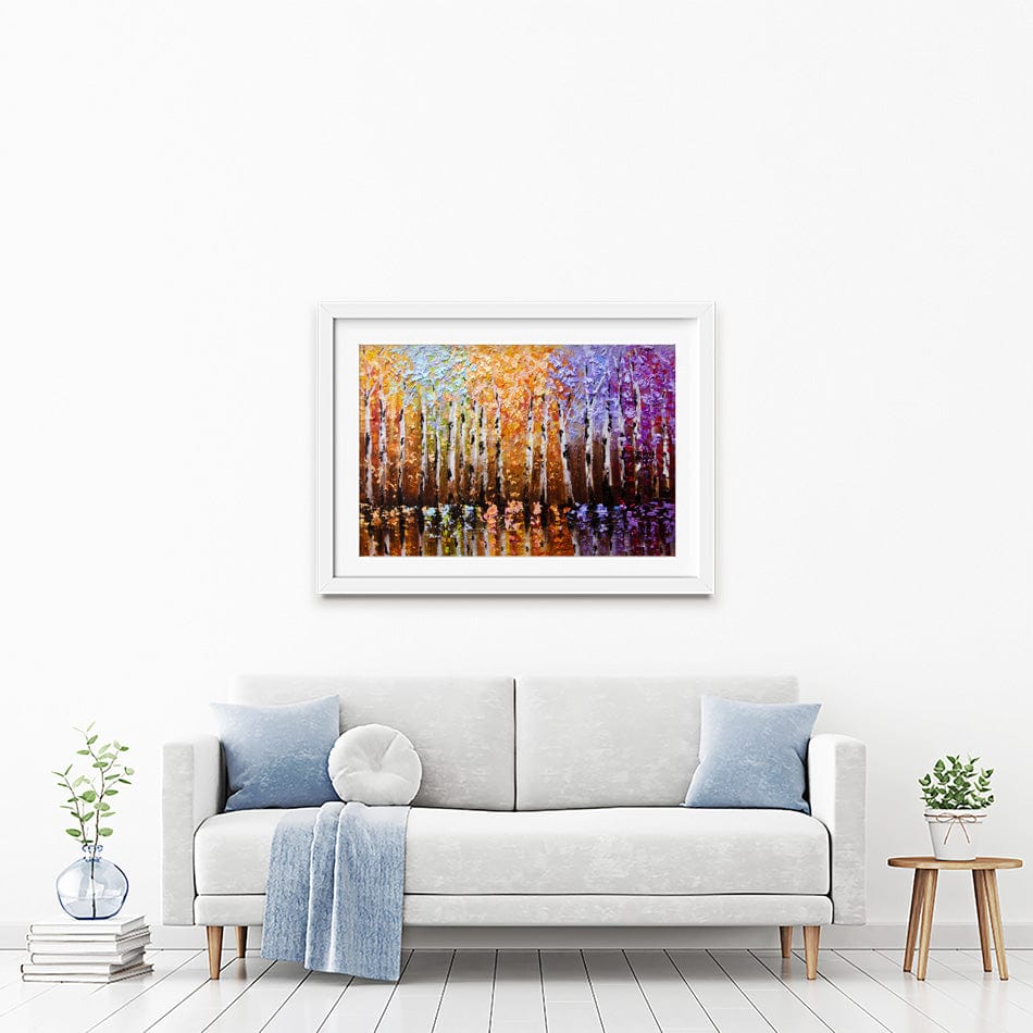 The Magical Forest Framed Art Print wall art product Osnat Tzadok