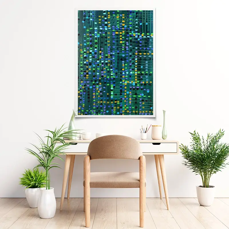 The Matrix Art Print The Matrix Art Print wall art product Ekaterina Ermilkina