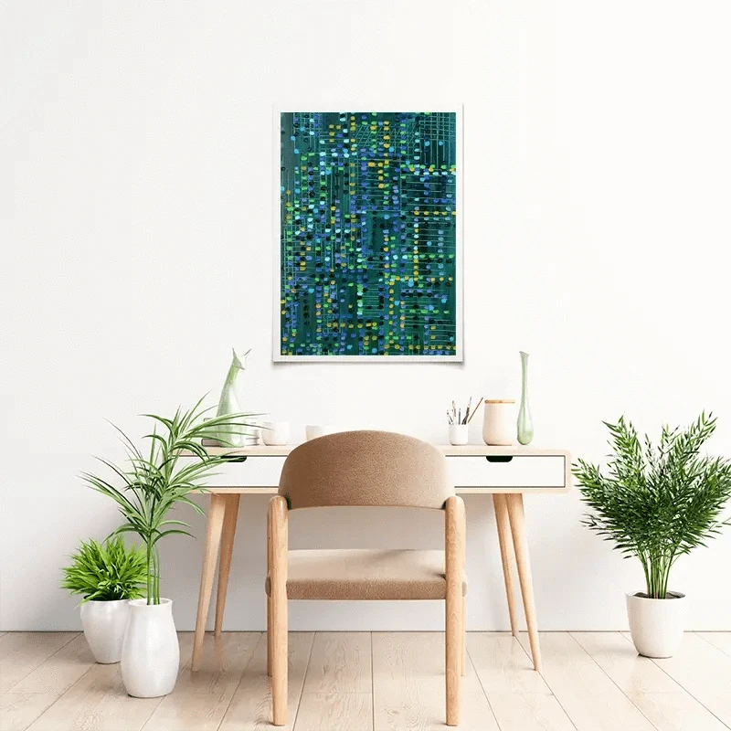 The Matrix Art Print The Matrix Art Print wall art product Ekaterina Ermilkina