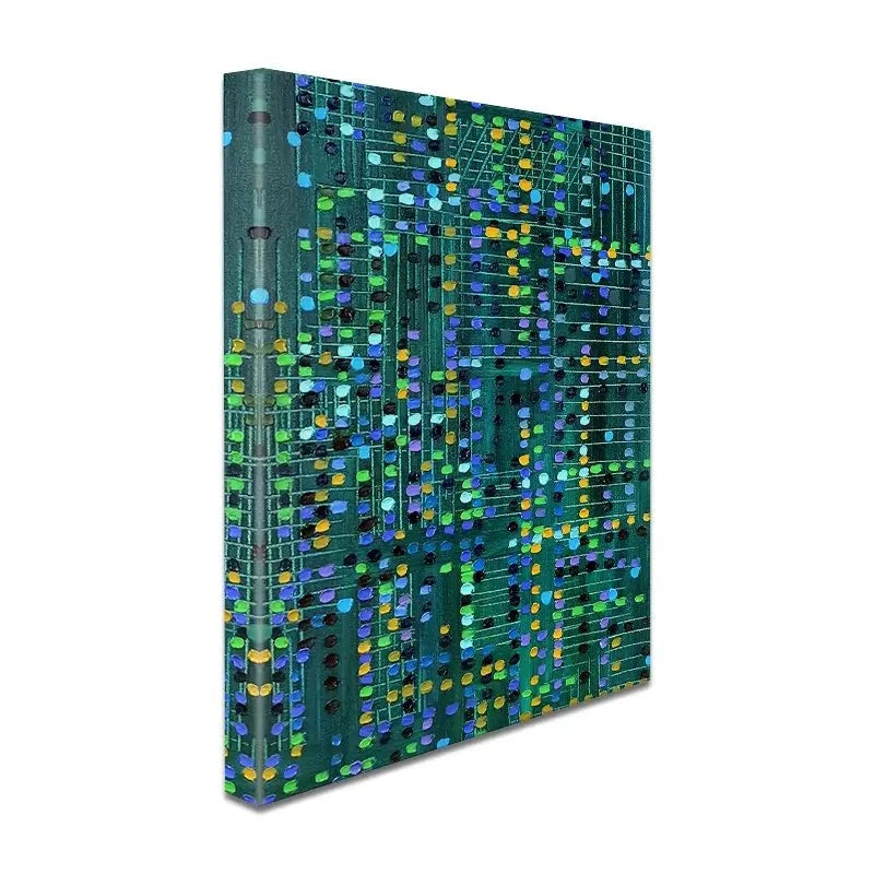 The Matrix Canvas Print The Matrix Canvas Print wall art product Ekaterina Ermilkina