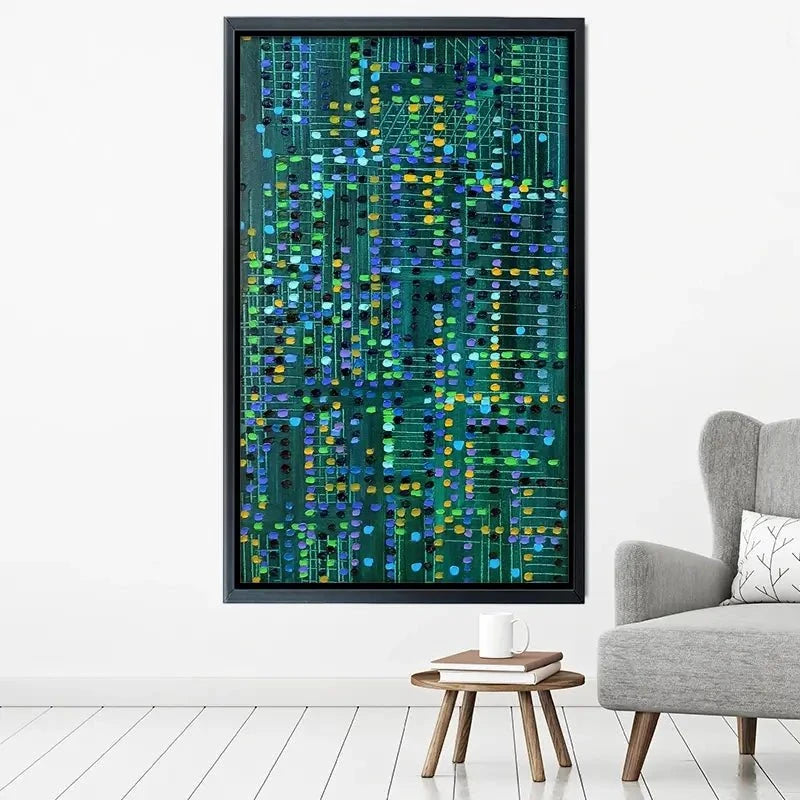 The Matrix Canvas Print The Matrix Canvas Print wall art product Ekaterina Ermilkina