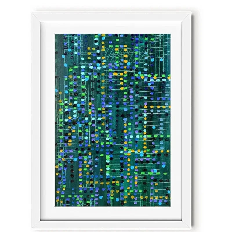 The Matrix Framed Art Print The Matrix Framed Art Print wall art product Ekaterina Ermilkina