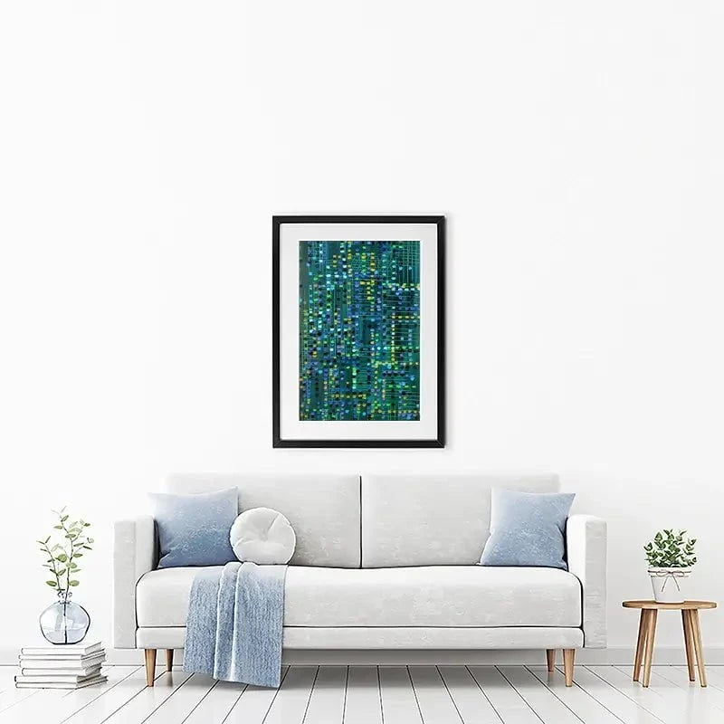 The Matrix Framed Art Print The Matrix Framed Art Print wall art product Ekaterina Ermilkina
