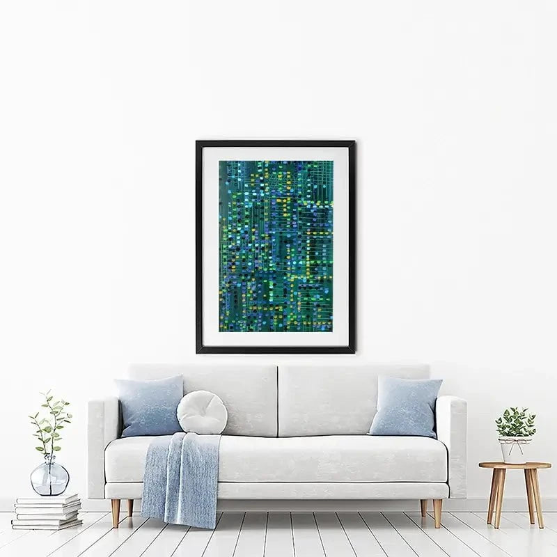 The Matrix Framed Art Print The Matrix Framed Art Print wall art product Ekaterina Ermilkina