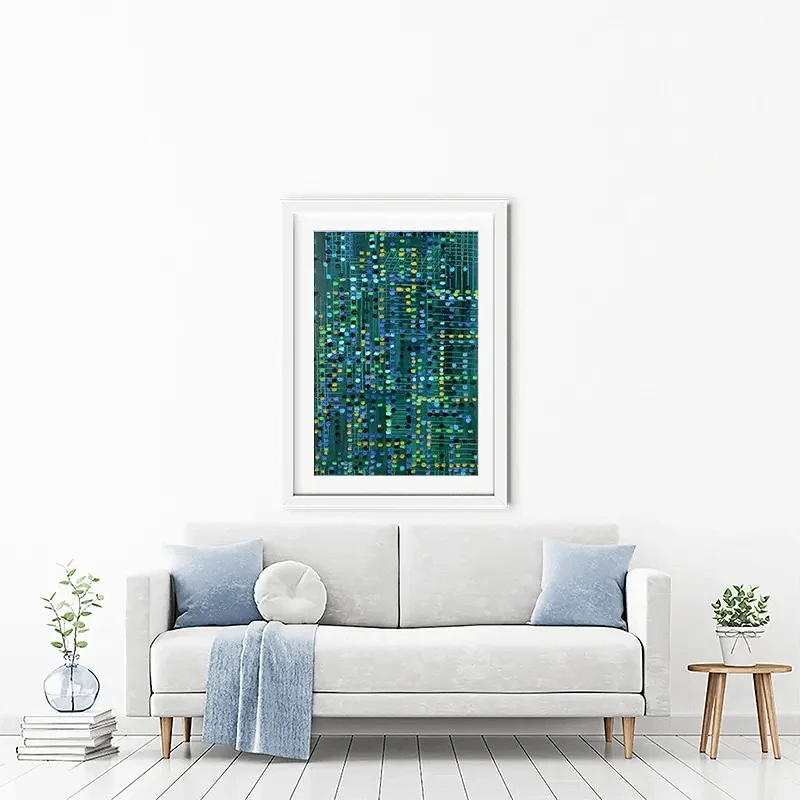 The Matrix Framed Art Print The Matrix Framed Art Print wall art product Ekaterina Ermilkina