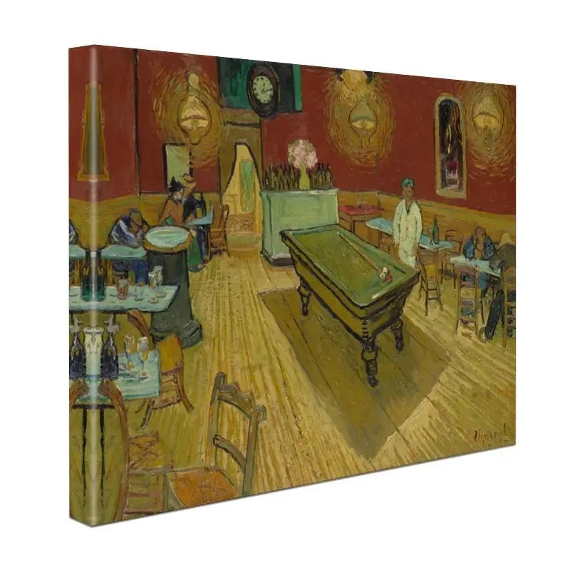 The Night Café Canvas Print The Night Café Canvas Print wall art product Vincent Van Gogh