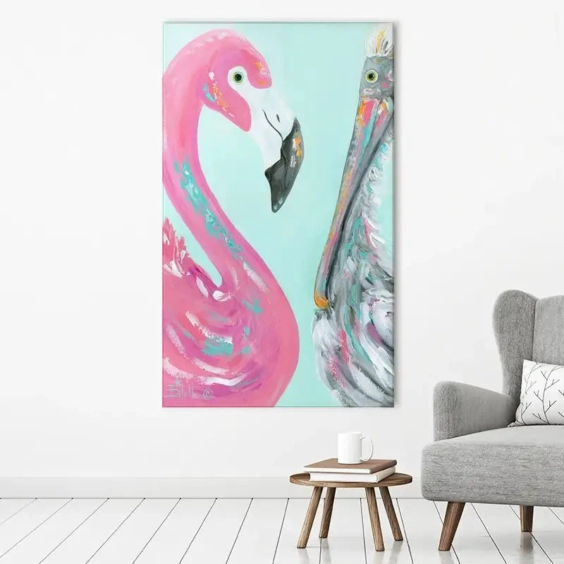 The Odd Couple Canvas Print The Odd Couple Canvas Print wall art product Estelle Grengs - Independent