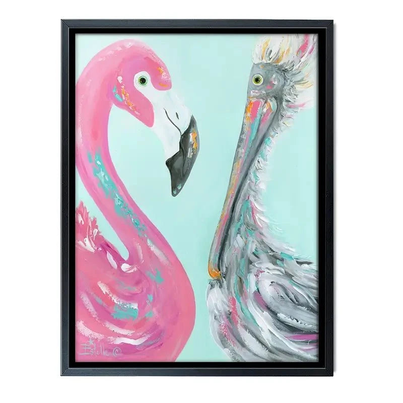 The Odd Couple Canvas Print The Odd Couple Canvas Print wall art product Estelle Grengs - Independent