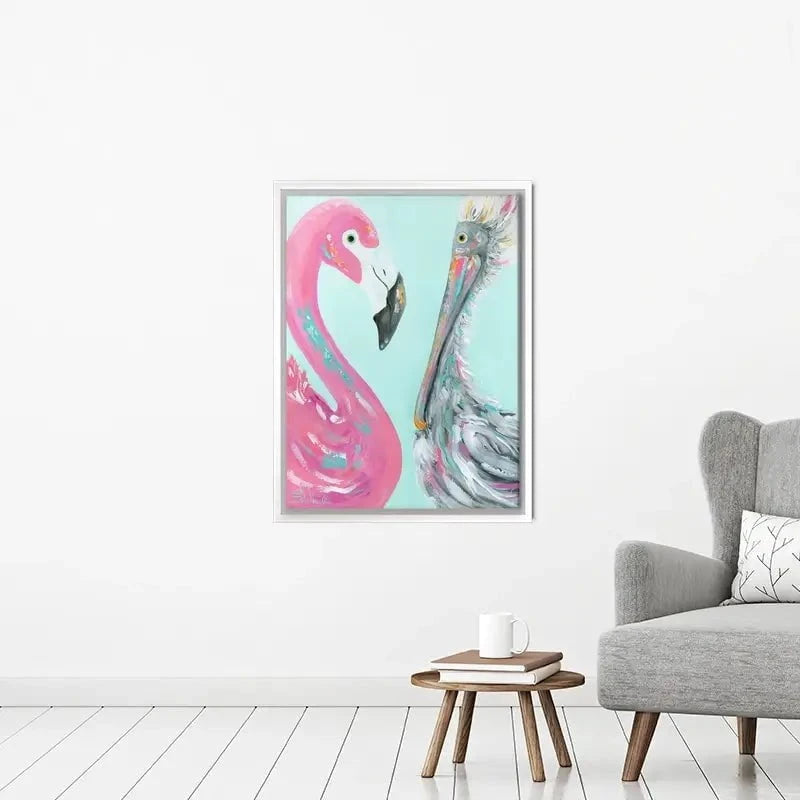 The Odd Couple Canvas Print The Odd Couple Canvas Print wall art product Estelle Grengs - Independent