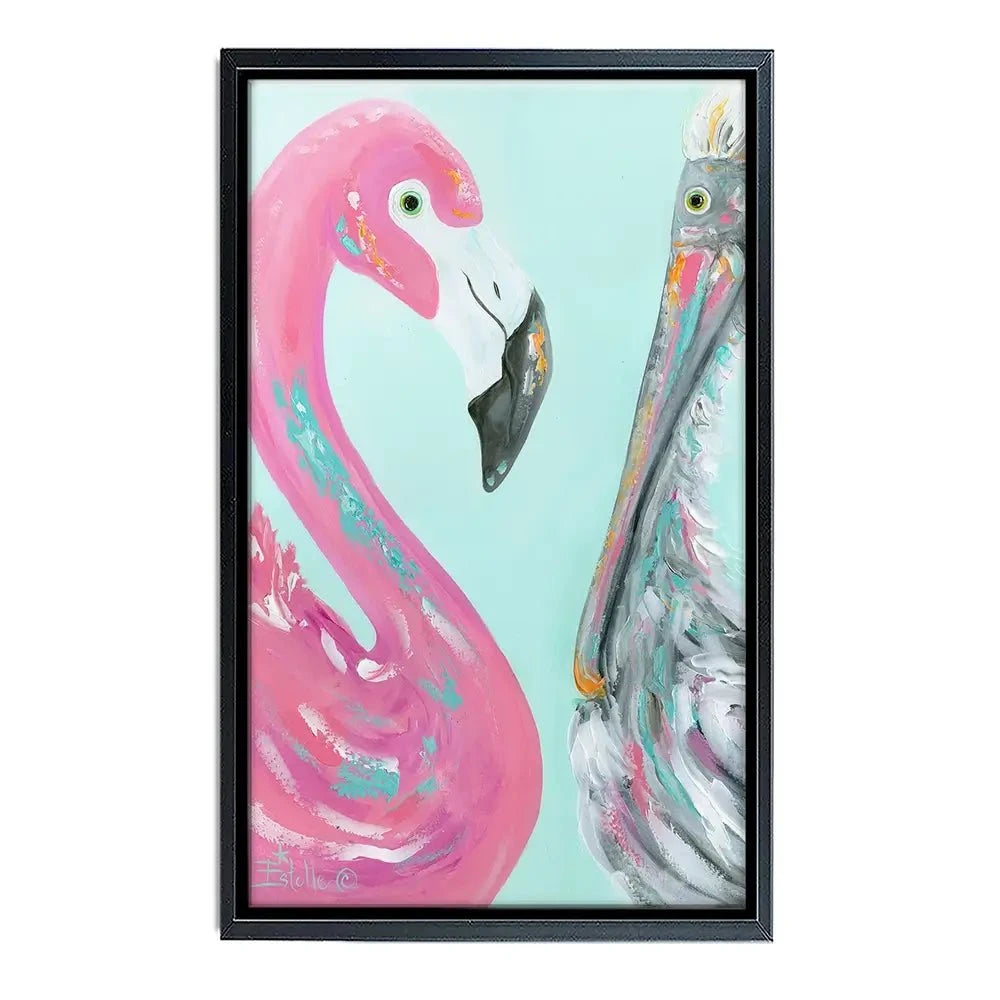 The Odd Couple Canvas Print The Odd Couple Canvas Print wall art product Estelle Grengs - Independent