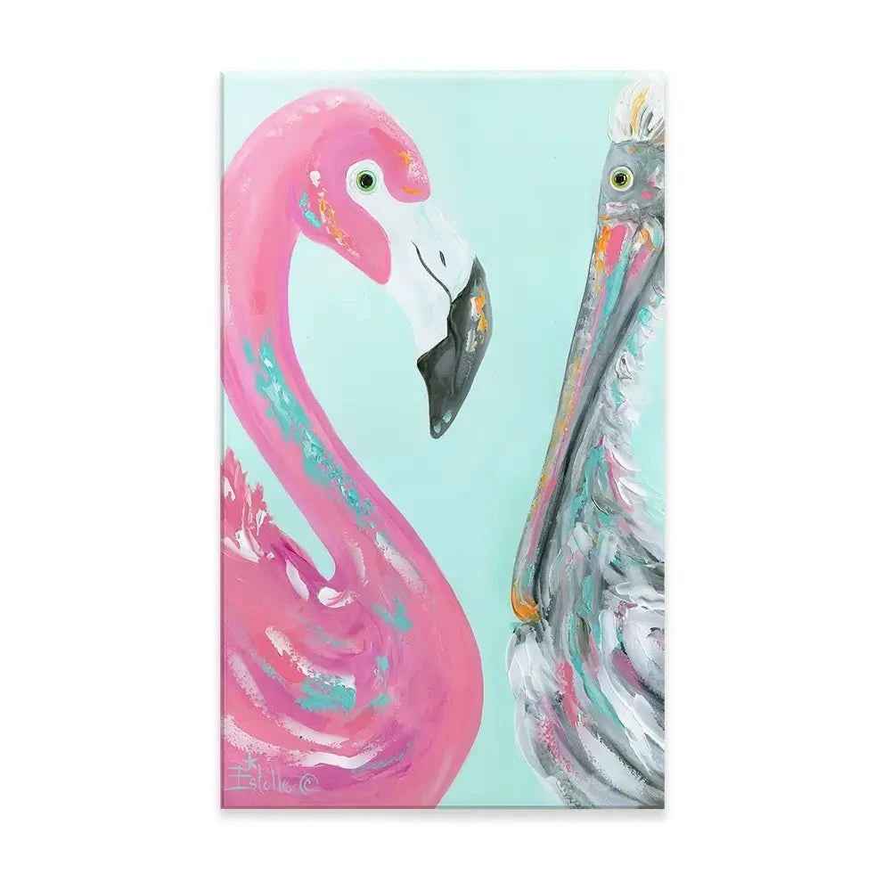 The Odd Couple Canvas Print The Odd Couple Canvas Print wall art product Estelle Grengs - Independent