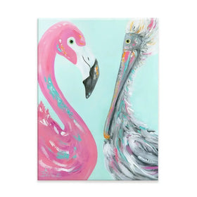 The Odd Couple Canvas Print The Odd Couple Canvas Print wall art product Estelle Grengs - Independent