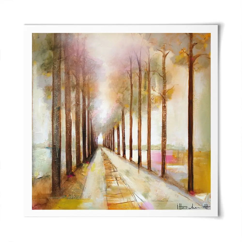The Pathway Through Square Art Print The Pathway Through Square Art Print wall art product Studio Paint-Ing