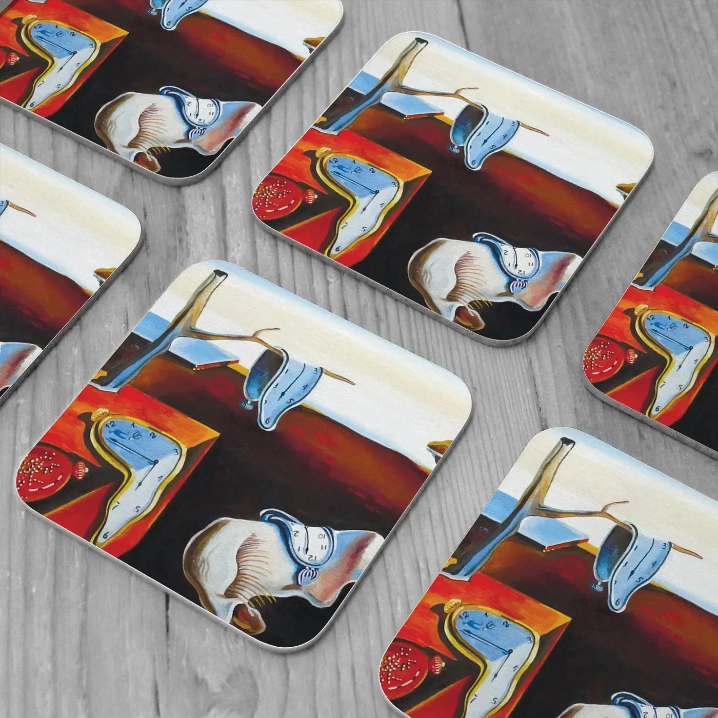 The Persistence Of Memory Coaster Set Rainbow Soul Tree Coaster Set | Rainbow Soul Tree Art Coasters wall art product kumachenkova / Shutterstock
