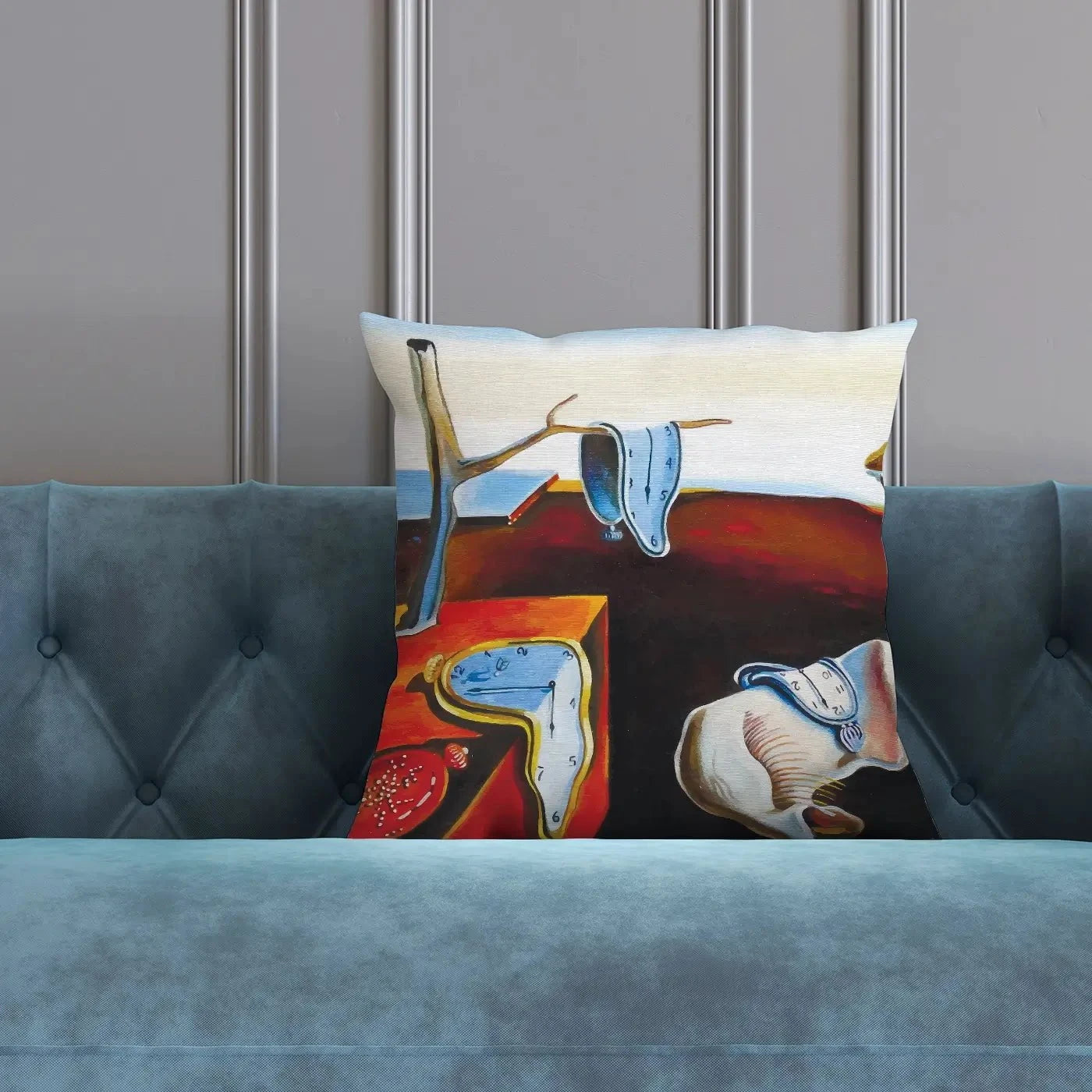 The Persistence Of Memory Cushion The Persistence Of Memory Cushion wall art product kumachenkova / Shutterstock