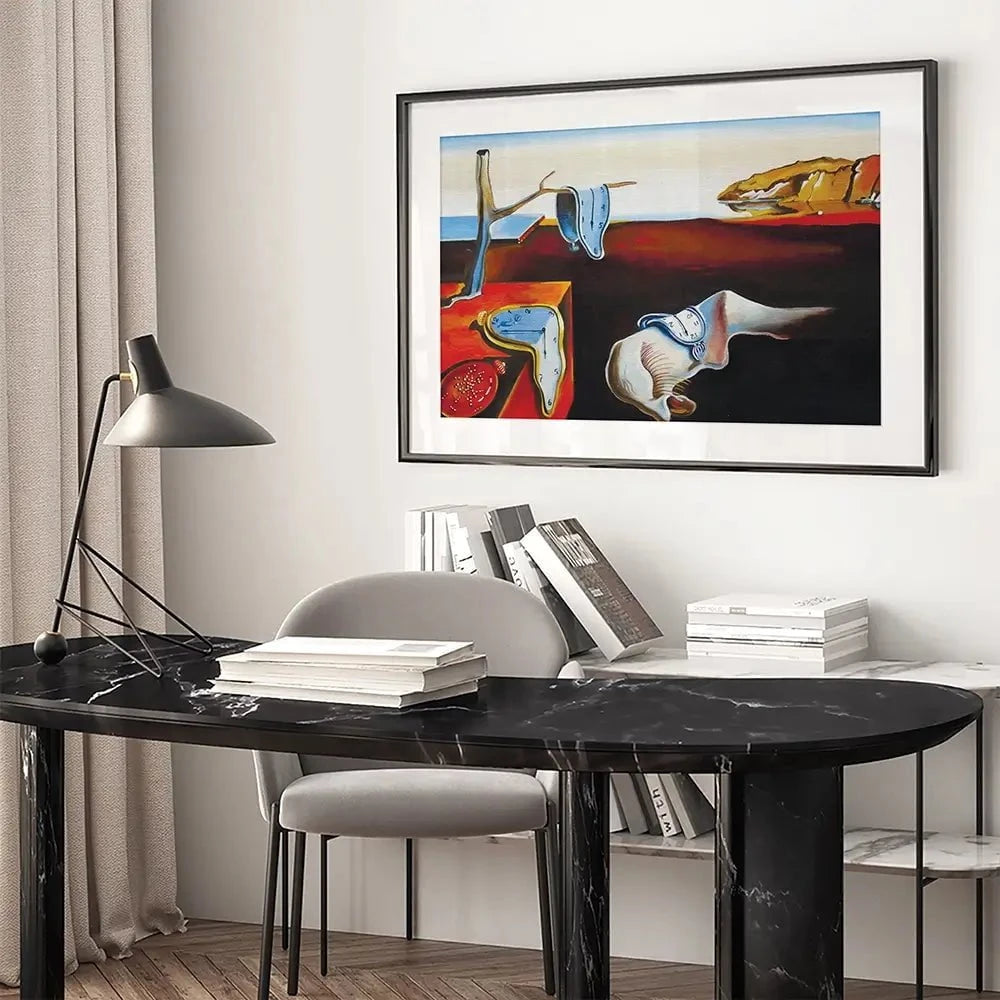The Persistence Of Memory Framed Art Print The Persistence Of Memory Framed Art Print wall art product kumachenkova / Shutterstock