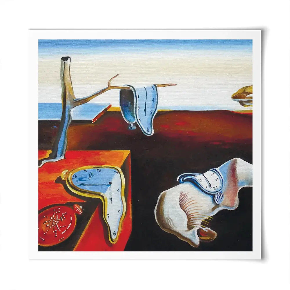 The Persistence Of Memory Square Art Print The Persistence Of Memory Square Art Print wall art product kumachenkova / Shutterstock