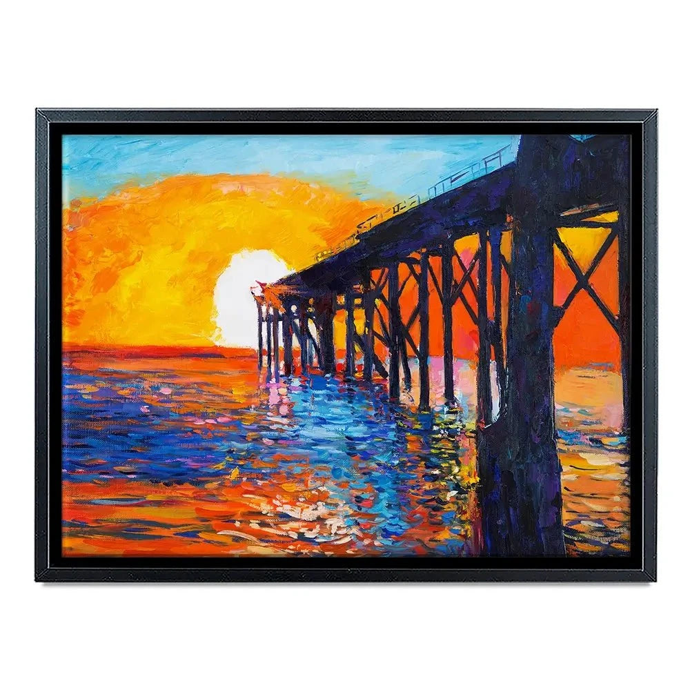 The Pier Canvas Print The Pier Canvas Print wall art product Boyan Dimitrov / Shutterstock