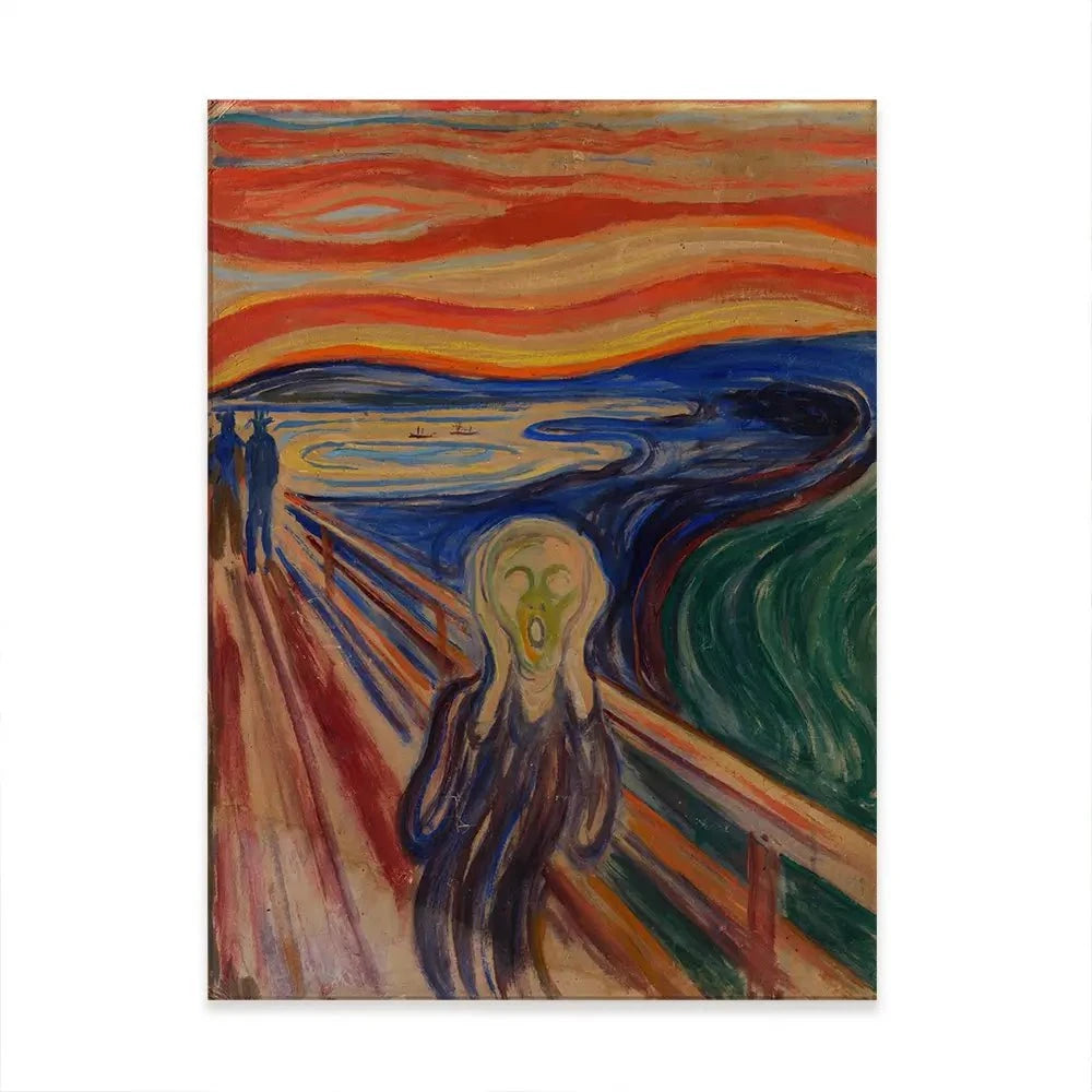 The Scream Canvas Print The Scream Canvas Print wall art product Edvard Munch
