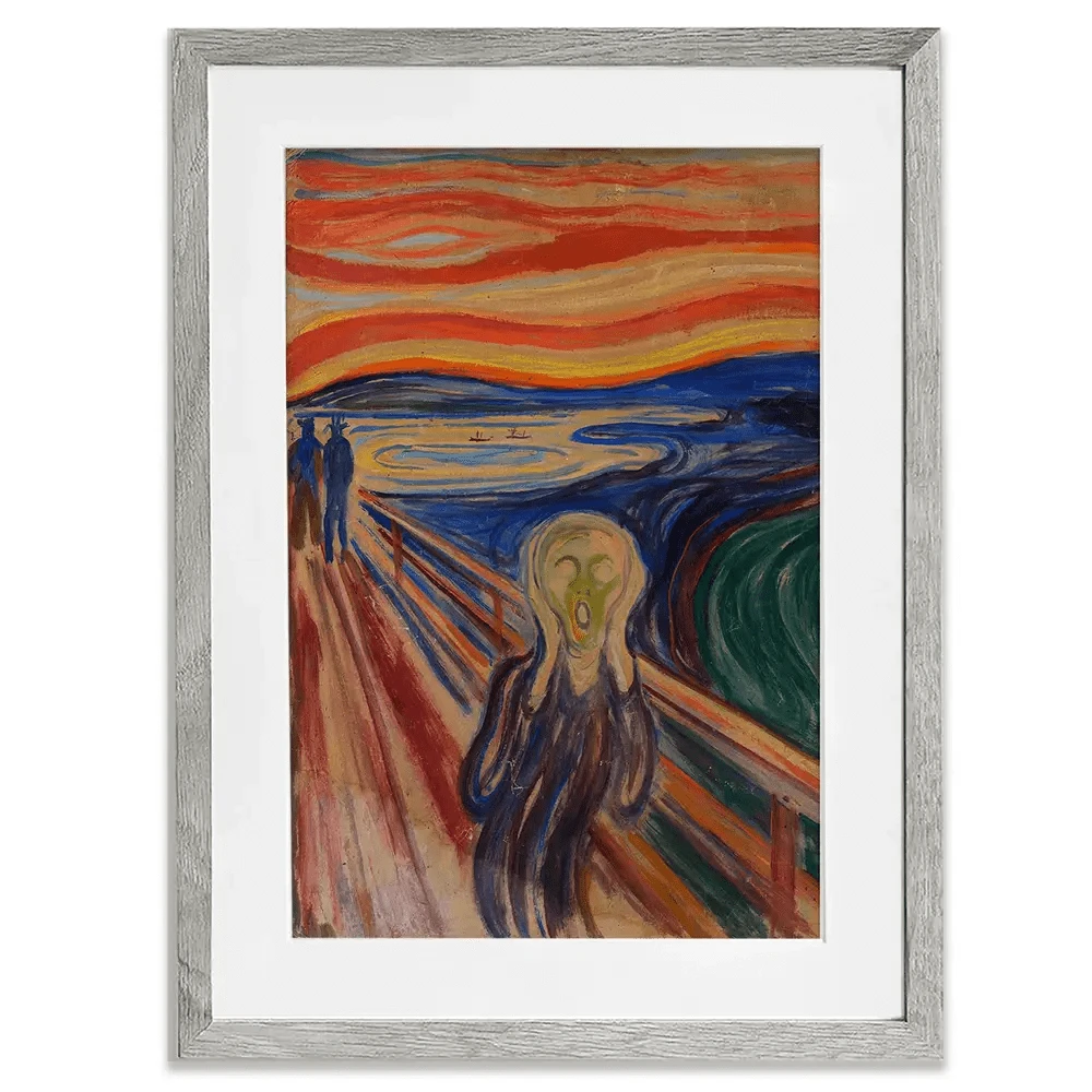 The Scream Framed Art Print The Scream Framed Art Print wall art product Edvard Munch