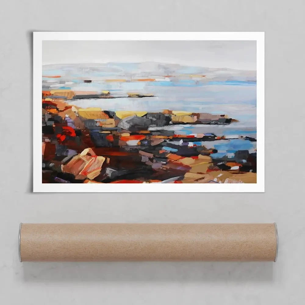 The Seaside Art Print The Seaside Art Print wall art product Maria Moretti