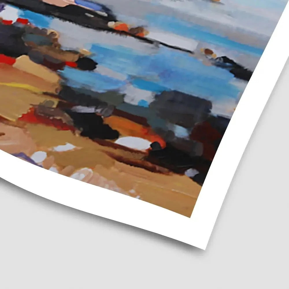 The Seaside Art Print The Seaside Art Print wall art product Maria Moretti