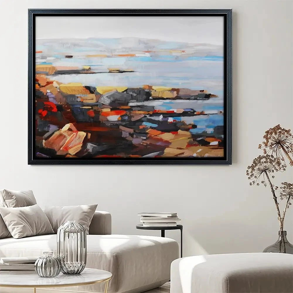 The Seaside Canvas Print The Seaside Canvas Print wall art product Maria Moretti