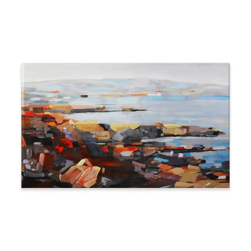 The Seaside Canvas Print The Seaside Canvas Print wall art product Maria Moretti