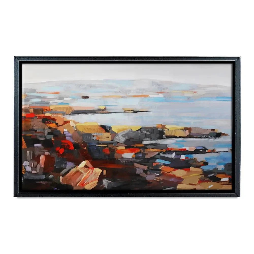 The Seaside Canvas Print The Seaside Canvas Print wall art product Maria Moretti