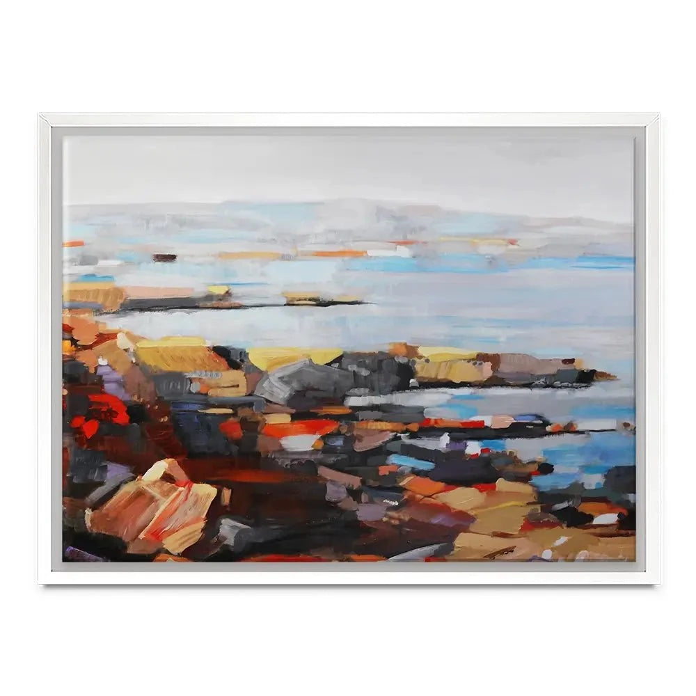 The Seaside Canvas Print The Seaside Canvas Print wall art product Maria Moretti