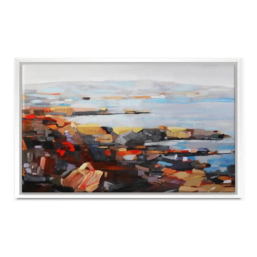 The Seaside Canvas Print The Seaside Canvas Print wall art product Maria Moretti