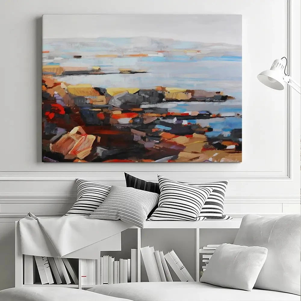 The Seaside Canvas Print The Seaside Canvas Print wall art product Maria Moretti