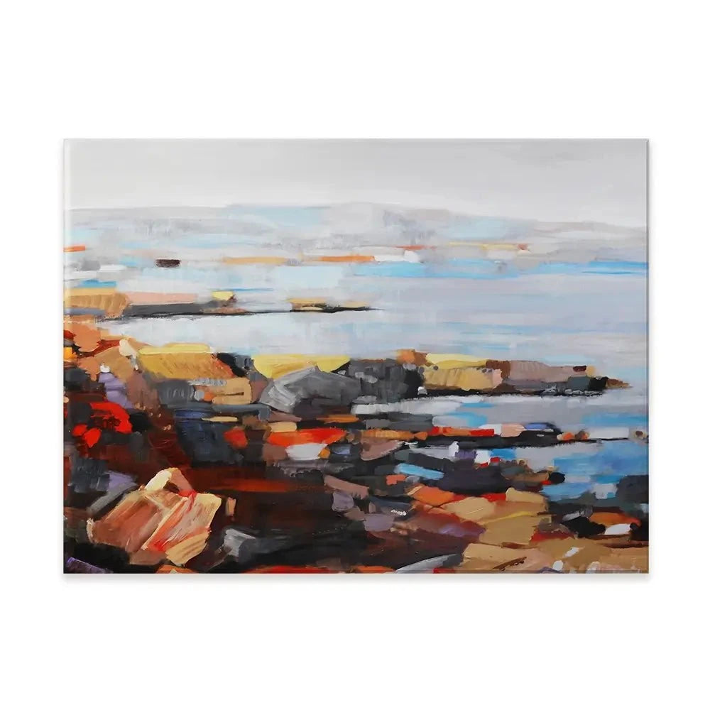 The Seaside Canvas Print The Seaside Canvas Print wall art product Maria Moretti