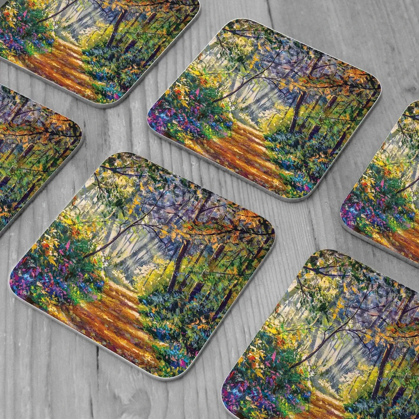 The Secret Garden Coaster Set The Secret Garden Coaster Set wall art product Valery Rybakow / Shutterstock