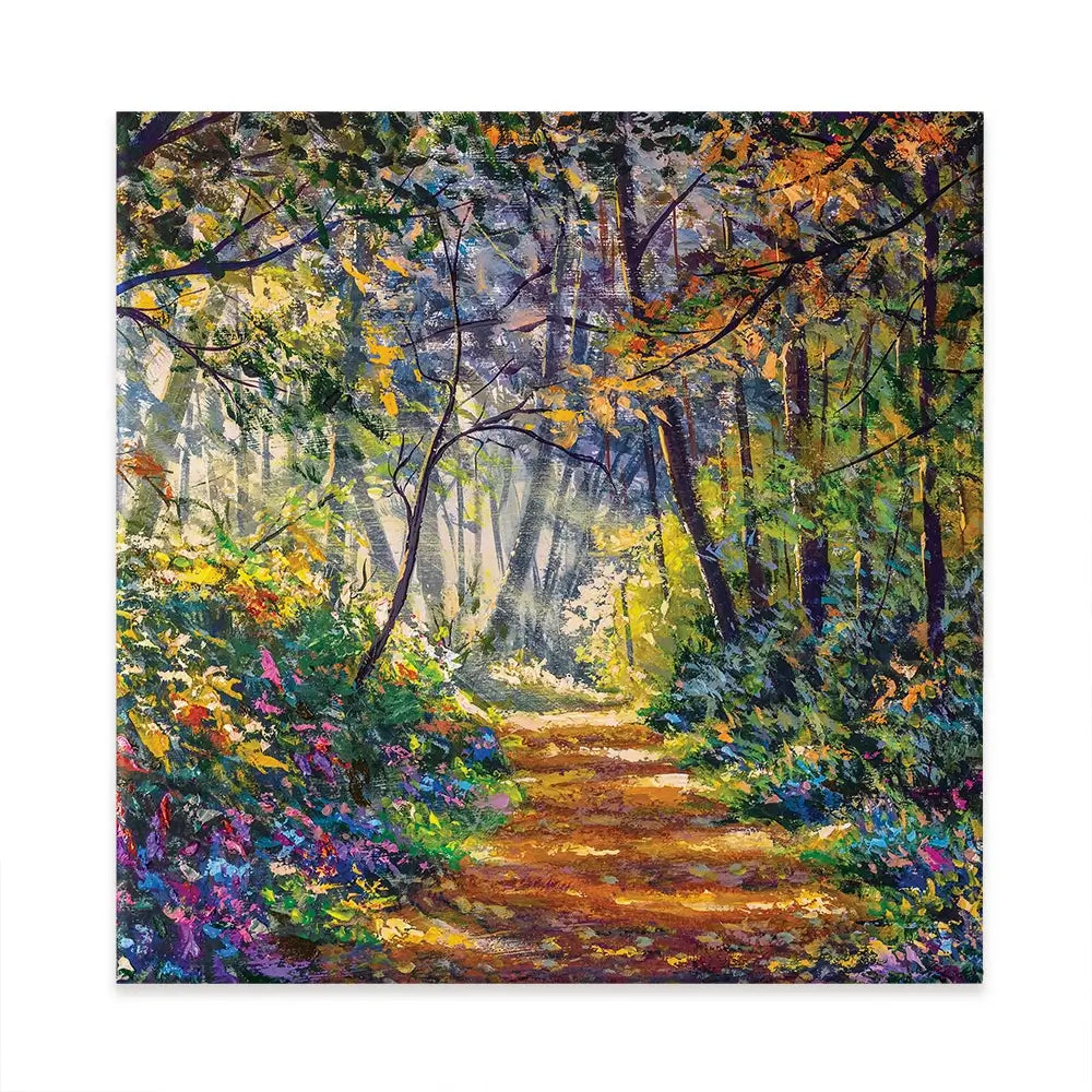 The Secret Garden Square Canvas Print The Secret Garden Square Canvas Print wall art product Valery Rybakow / Shutterstock
