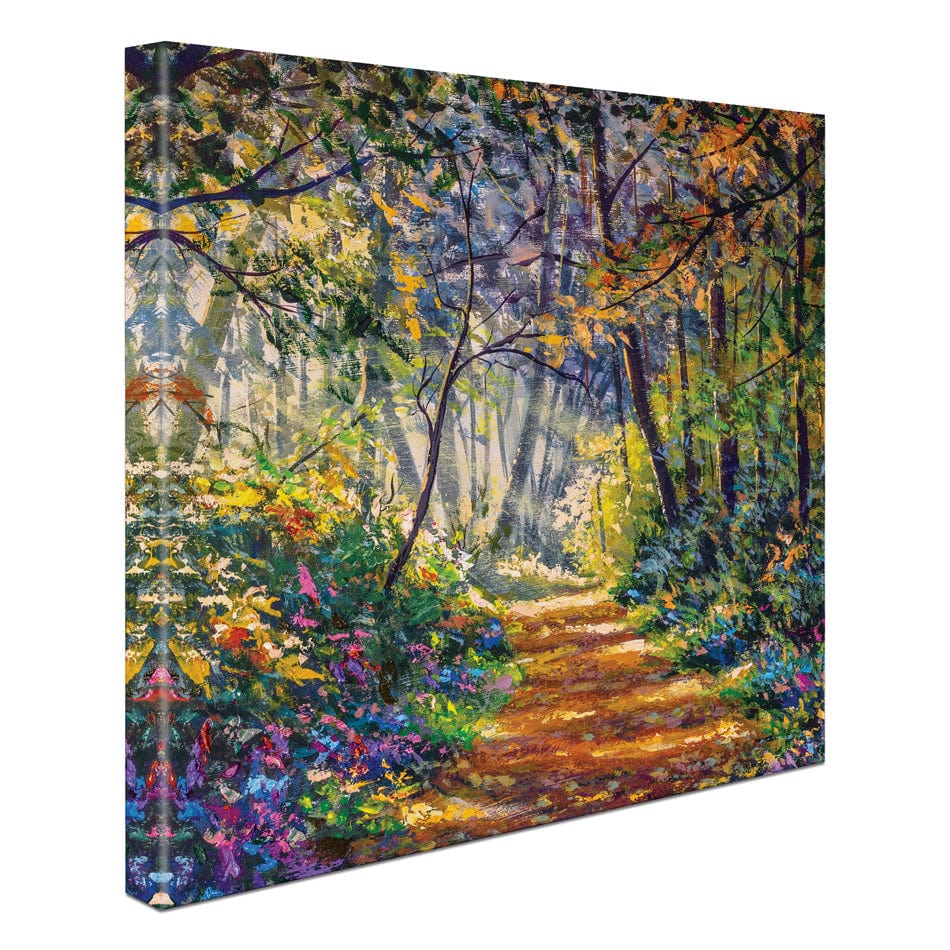 The Secret Garden Square Canvas Print wall art product Valery Rybakow / Shutterstock